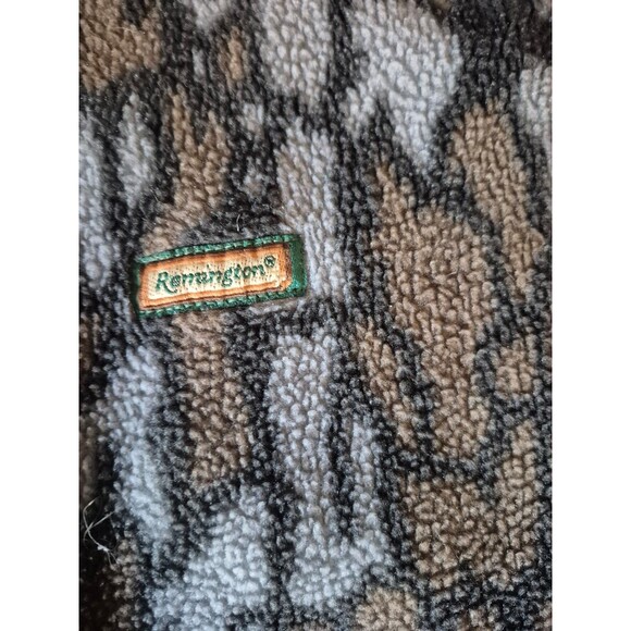 Remington VTG Fleece Moss Oak Camo 2pc Suit Polar Plus Insulated Outdoor Suit XL - Picture 11 of 12
